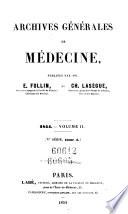 Archives generales de medecine