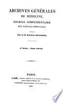 Archives générales de médecine