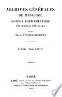 Archives générales de médecine