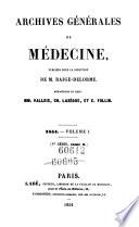 Archives generales de medecine
