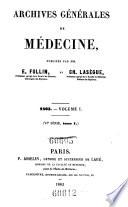 Archives generales de medecine