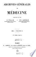 Archives generales de medecine