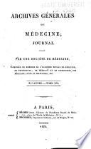 Archives générales de médecine