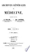Archives generales de medecine