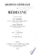Archives générales de médecine