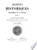 Archives historiques du département de la Gironde