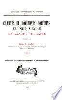 Archives historiques du Poitou