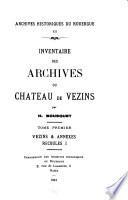 Archives historiques du Rouergue