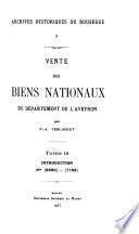 Archives historiques du Rouergue