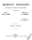 Archives israélites