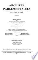 Archives parlementaires de 1787 à 1860