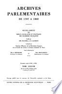 Archives parlementaires de 1787 à 1860