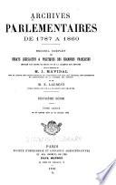 Archives parlementaires de 1787 à 1860
