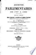 Archives parlementaires de 1787 à 1860