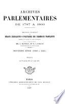 Archives parlementaires