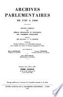 Archives parlementaires