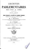 Archives parlementaires