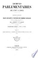 Archives parlementaires