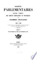 Archives parlementaires