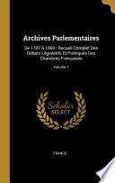 Archives parlementaires