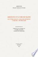 Aristote et l'âme humaine