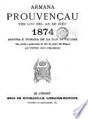 Armana prouvencau. Adouba e publica de la man di Felibre