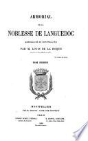 Armorial de la noblesse de Languedoc, Généralité de Montpellier