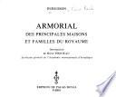 Armorial des principales maisons et familles du royaume