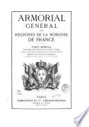 Armorial général de la France ...