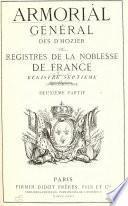 Armorial général de la France