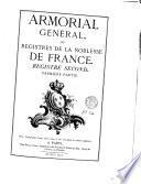 Armorial général de la France ...