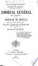 Armorial général des registres de la noblesse de France