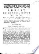 Arrest du Conseil d'État du roi, portant que le privilége de la manufacture royale de porcelaines de france, ci-devant accordé à Éloi Brichard, demeurera résilié, à compter du premier octobre 1759 ...