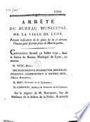 Arrêté du Bureau municipal, portant indication de la place de la ci-devant Douane pour seconde place de marché public. Du 30 juillet 1791