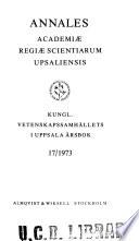 Årsbok - Vetenskapssamhället i Uppsala