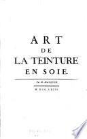 Art de la teinture en soie