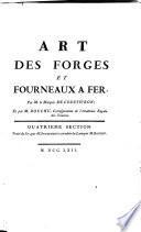 Art Des Forges Et Fourneaux A Fer
