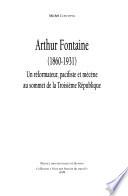 Arthur Fontaine, 1860-1931