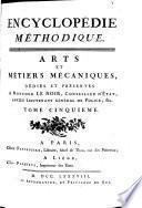 Arts et métiers mécaniques