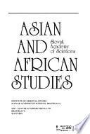 Asian and African Studies