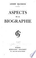 Aspects de la biographie