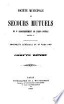 Assemblée générale, compte rendu