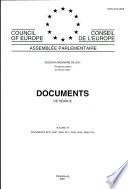 Assemblée parlementaire Document de Séance Session, ordinaire 2001 (Troisième partie), Volume VII