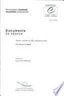 Assemblée parlementaire Documents de séance Session ordinaire 2002 (deuxième partie), avril 2002, Volume IV