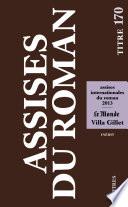 Assises du roman 2013