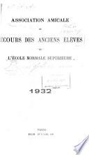 Association amicale de secours des anciens élèves de l'École normale supérieure