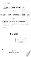 Association amicale de secours des anciens élèves de l'École normale supérieure
