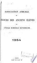 Association amicale de secours des anciens élèves de l'École normale supérieure