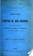 Association fraternelle d'Ouvrières en Lingerie et Nouveautés. Participation aux bénéfices des ventes