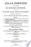 Atlas portatif et complet du royaume de France